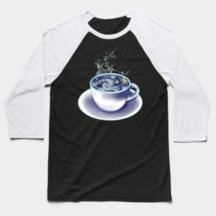 Cup of Starry Night Baseball T-Shirt